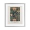 Stupell Industries William Morris Honeysuckle Pattern Black Framed Print Under Glass, design by Vintage Hustle